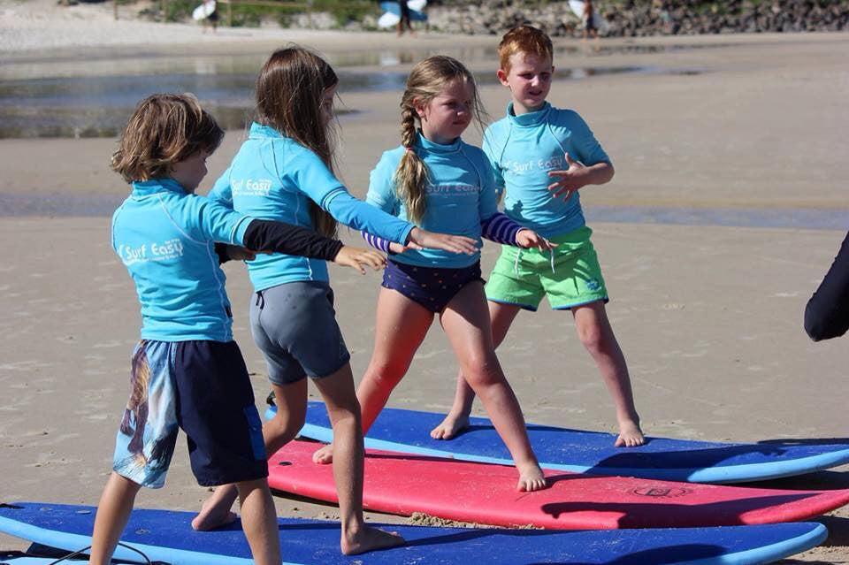 Private Surfing Lesson for 4 - One Hour