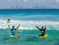 Adult Group Surf Lessons Buy 4 get the 5th one free