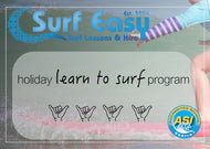 School Holiday Kids Learn to Surf Program ( under 16 )